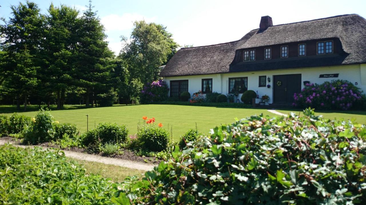 Ferienhaus Ebbe Und Flut, Terrassen-Whg 니블룸 외부 사진